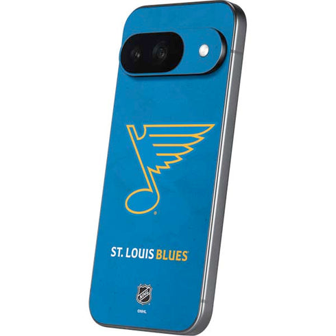 NHL St. Louis Blues Distressed Google Pixel 9 Skin
